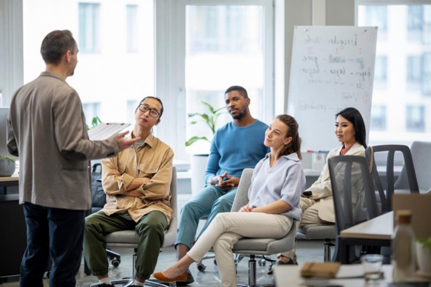 Estrategia financiera plasmada en documentos